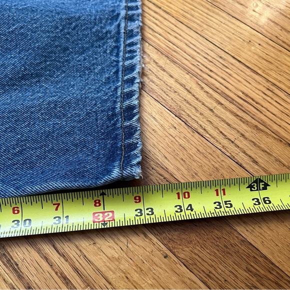 Carhartt B460 DVB Jeans Sz 38 X 33 Mens Blue Relaxed Straight Leg Cotton Denim - Picture 5 of 8